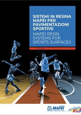 Mapei resin systems for sports surfaces