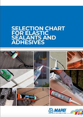 Selection Chart of Elastic Sealants and Adhesives