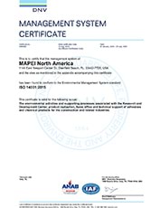 Final Certificate - MAPEI - 657424 - ISO14001