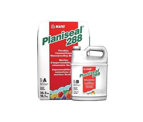 “Plan” to seal against water with MAPEI’s Planiseal 288 mortar