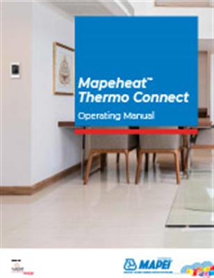Mapeheat Thermo Connect Operating Manual