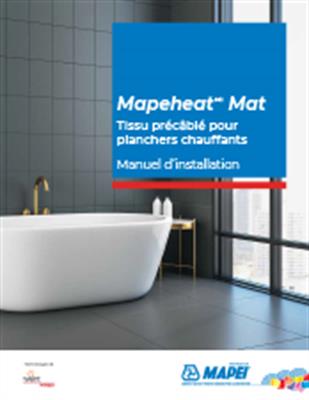 Mapeheat Mat Manuel d’installation