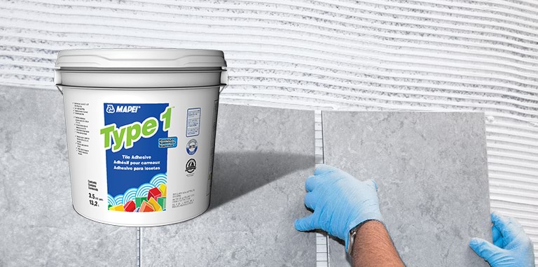 How to apply tile adhesive 