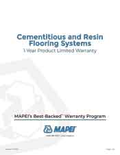 2-20-2147  Warranty - MAPEI CA - Cementitious and Resin Flooring Systems 1 Year_lr_Page_1