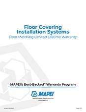 FCIS - Floor - Matching - Limited lifetime Warranty_Cover