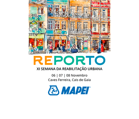 A Mapei marca presença na Semana da Reabilitação Urbana do Porto