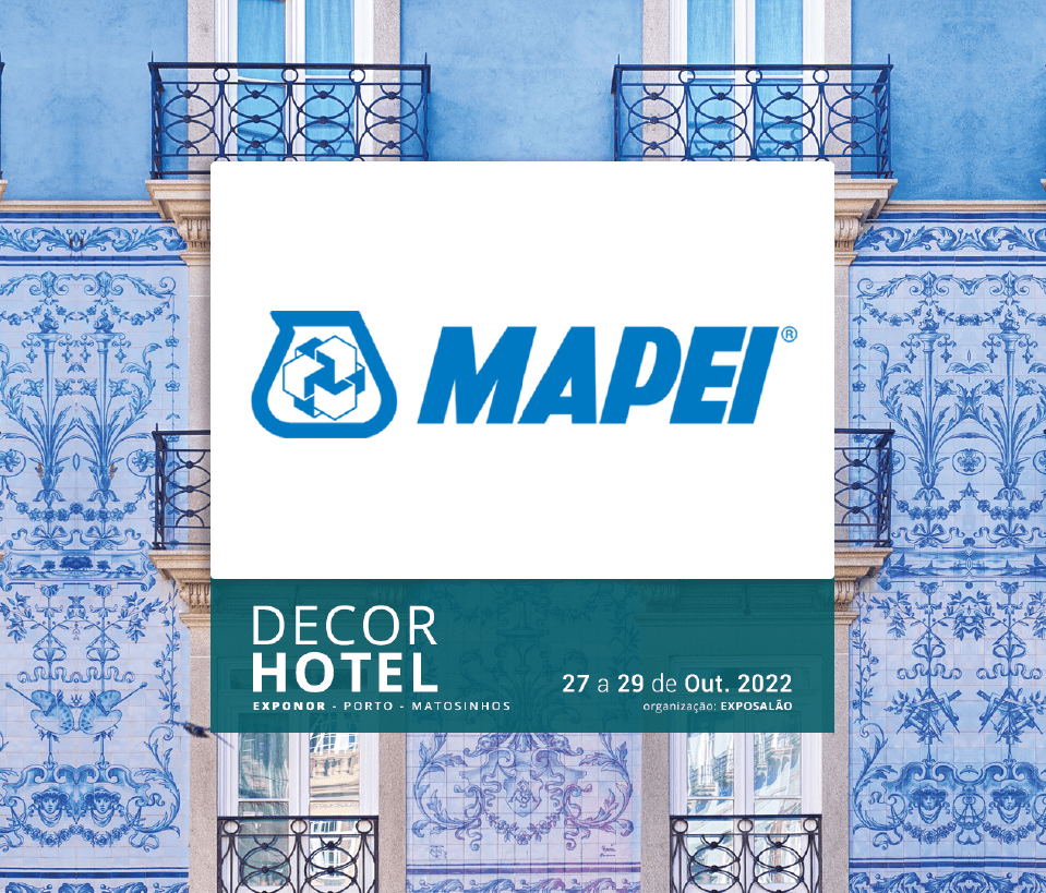 A Mapei marca presença num conjunto de três feiras que representam o que há de melhor em Portugal nas Indústrias Hoteleira e Alimentar