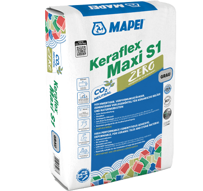 Verpackungsbild_Montage_Papiersack_25 kg_Keraflex Maxi S1 ZERO_052023_web
