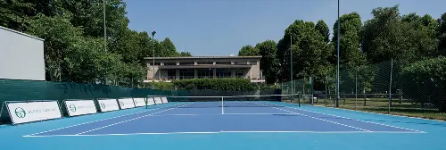 Il nuovo campo da tennis al Lido di Milano