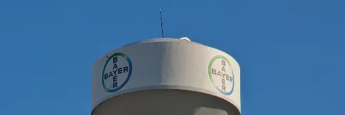 The Bayer Tower on the outskirts  of Milan