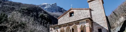 Sanctuary of the Madonna dell’Ambro, Montefortino (Italy)