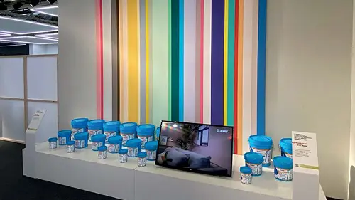Interior water-based paints: the range has been improved