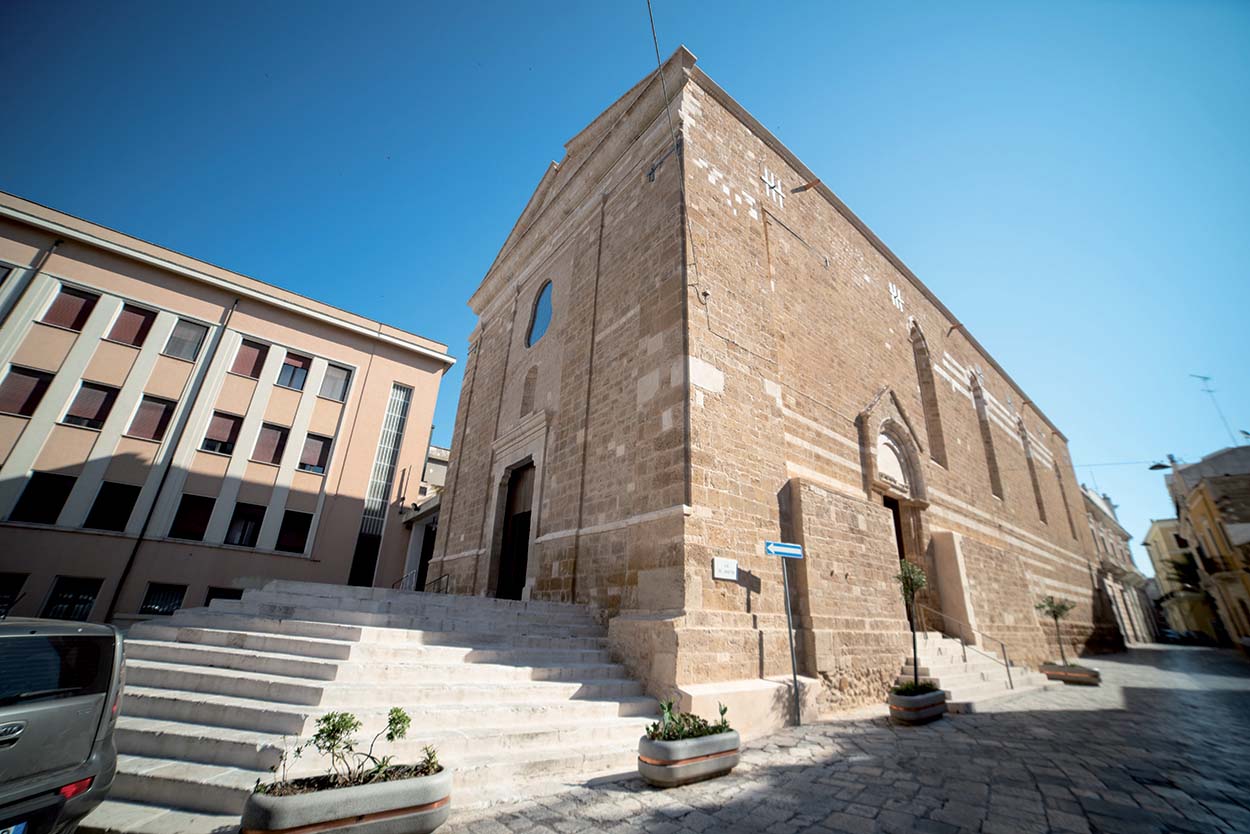 Mapei products for restoring and strengthening the church of San Paolo Eremita in Brindisi Italy (7)