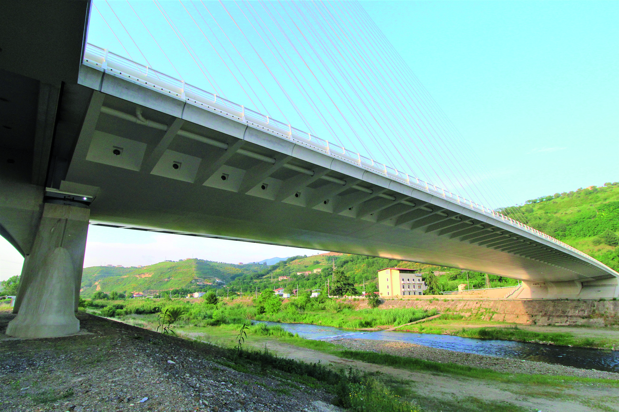 Mapei solutions for the Calatrava bridge in Cosenza Itay San Francesco di Paola