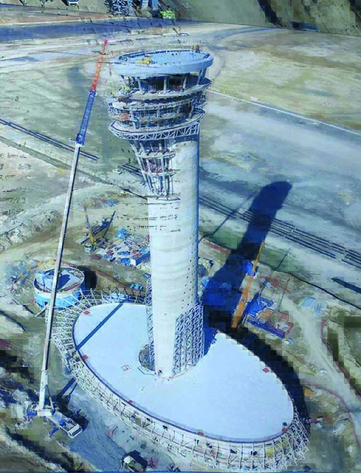 Istanbul Airport - Mapei solutions have been applied to the peculiar tower